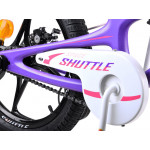 Detský bicykel 16" Space Shutle RB-16-22 fialovo-čierny